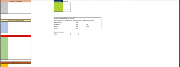 Libro Contable en Excel para 1 cuenta bancaria.